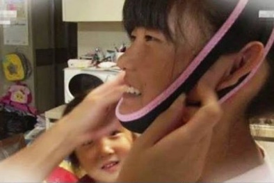 Biến dạng khuôn mặt vì dùng dụng cụ chỉnh sửa mặt tại nhà